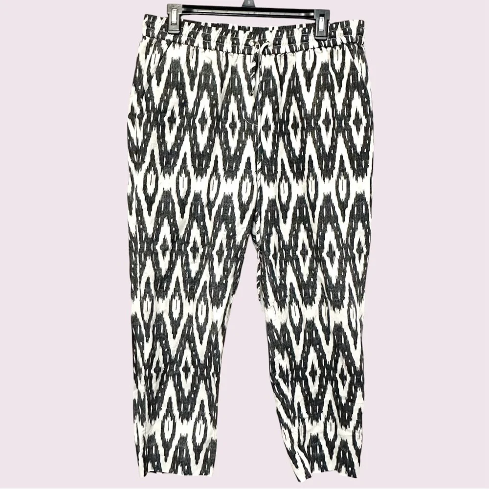 Jcrew linen blend pants